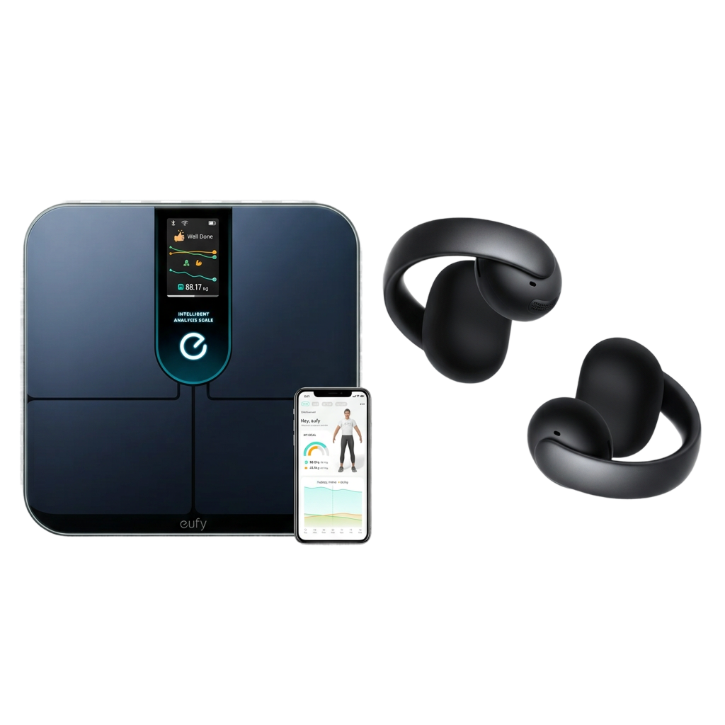 eufy Smart Scale P3 with soundcore AeroClip