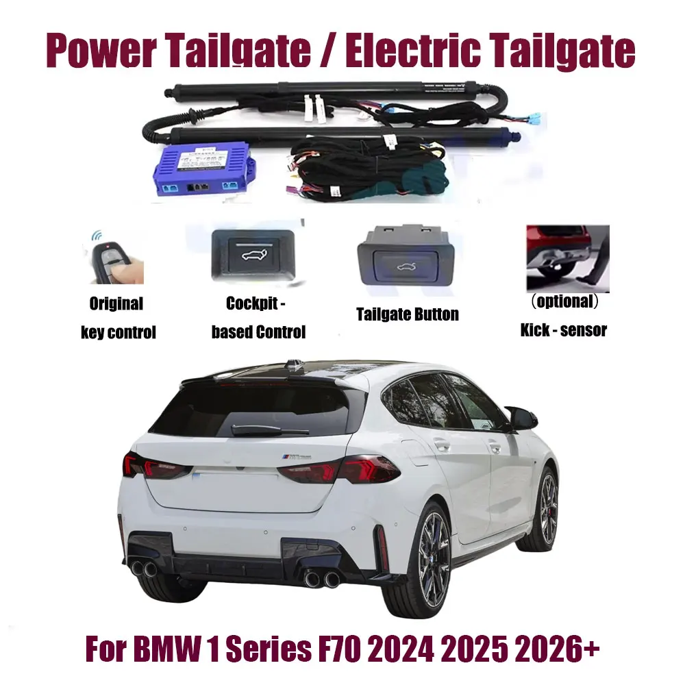 Für BMW 1/BMW 1 Serie F70 2024 2025 2026 + Auto Automatische Hebe kit Öffnung Stamm Intelligente Elektrische Lift power Heckklappe Image