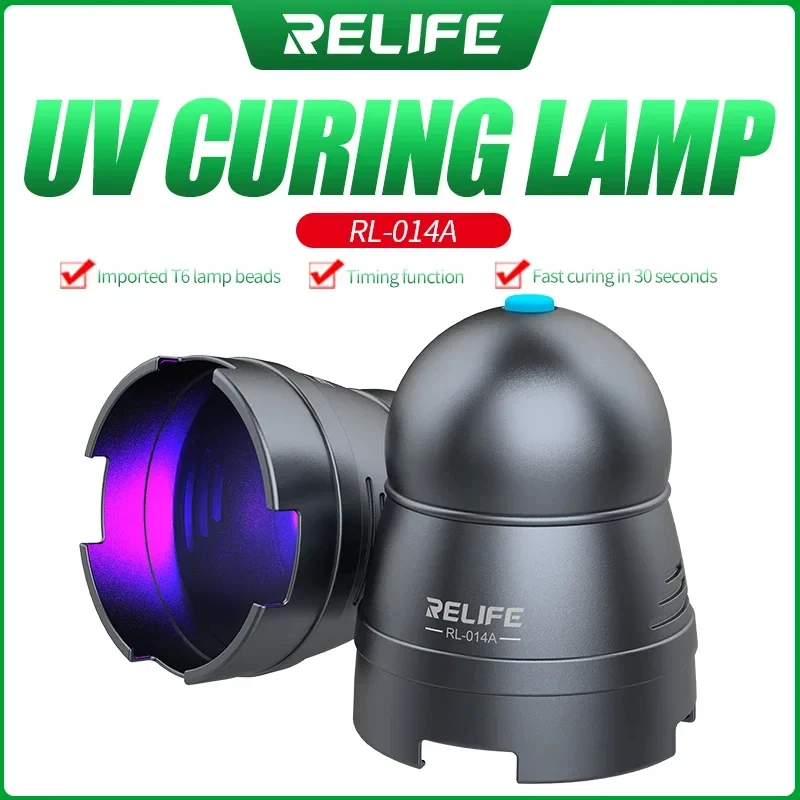 RELIFE RL-014 RL-014A UV-Härtungslampe Geeignet für Handy-Motherboard PCB UV-Kleber Grünöl Heiz- und Härtungsreparaturlampe Image