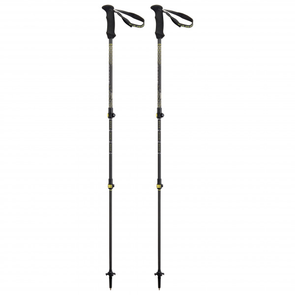 C.A.M.P. - Backcountry Carbon 2.0 - Trekkingstöcke Länge 64-135 cm schwarz/gelb