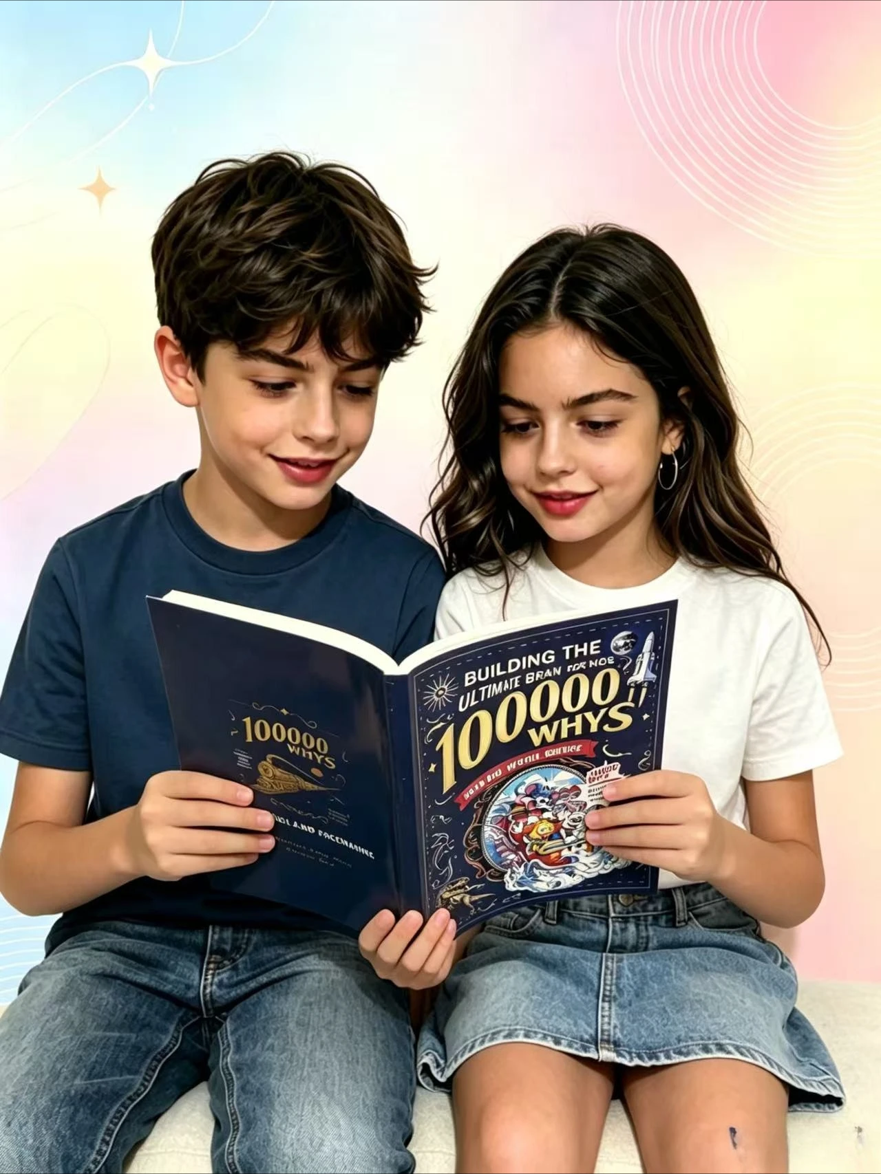 Bestseller 100.000 Warum-Fragen Wissenschafts-Enzyklopädie Buch Frühkindliche Bildung Kognitives Bilderbuch Eltern-Kind-Lesebuch Image