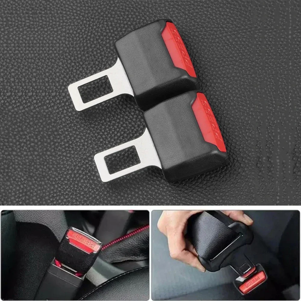 1/2/4Pcs Auto Sicherheitsgurt Extender Sicherheitsgurt Abdeckung Sicherheitsgurt Polsterung Verlängerung Schnalle Stecker Schnalle Sicherheitsgurt Clip auto Zubehör Image