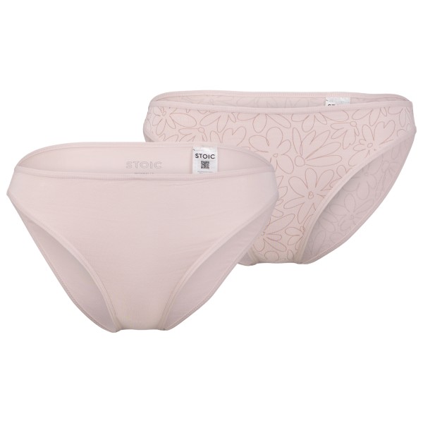 Stoic - Women's TrosaSt. Brief 2-Pack - Kunstfaserunterwäsche Gr XL rosa
