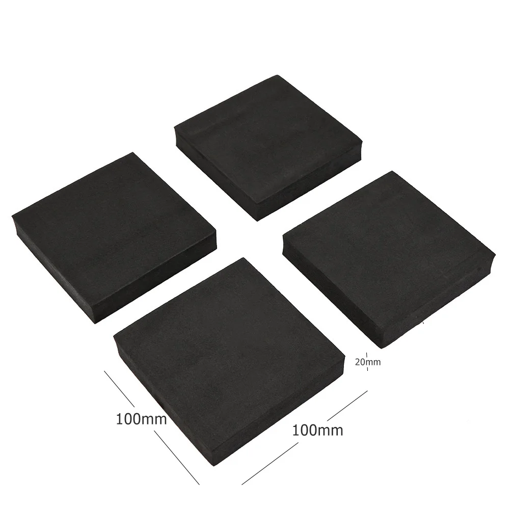 4Pcs Washing Machine Anti Vibration Pad Shock Proof Non Slip Feet Mat Washing Machine Refrigerator Furniture Non-slip Mat Stand
