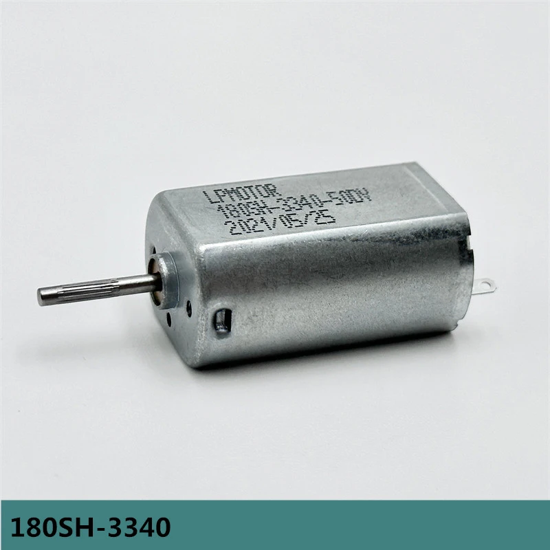 Mini FF-180SH-3340 Motore DC 2.4V 3V 3.7V 5V Spazzola di metallo ad alta velocità Mini 20mm Motore elettrico Albero scanalato FAI DA TE RC Giocattolo Auto Rasoio