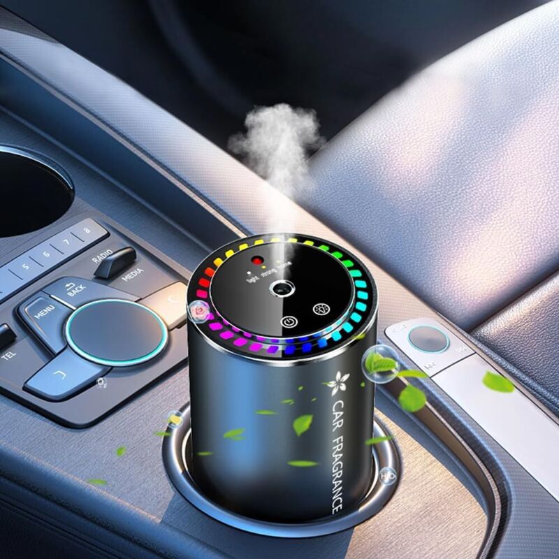 Deodorante Per Auto Più Potente Con Luce Led, Diffusore Di Profumo Per Auto, Concentrazione Regolabile, Diffusore Di Aromi, Accessori Per Auto Di Lusso, Luci Ambientali Silenziose, Napoleon Gulong