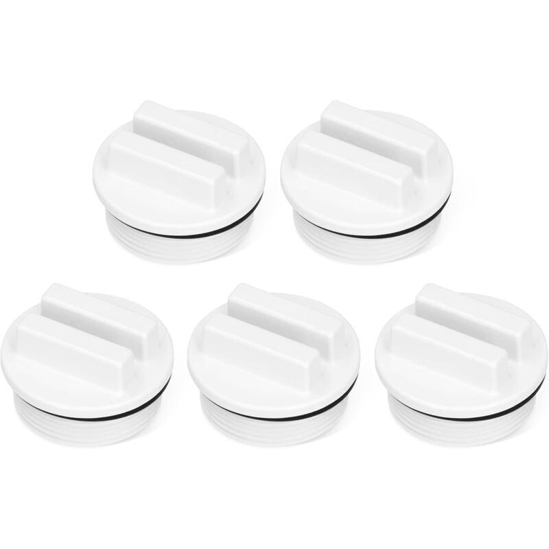 Tappo Invernale 5 Pezzi Per Piscine, Tappo Per Piscine, Prodotto Per La Svernamento Delle Piscine, Tappo Di Svernamento Per Piscine, Tappo Di Ritorno Per Piscine, 1,5 Z - Kzq