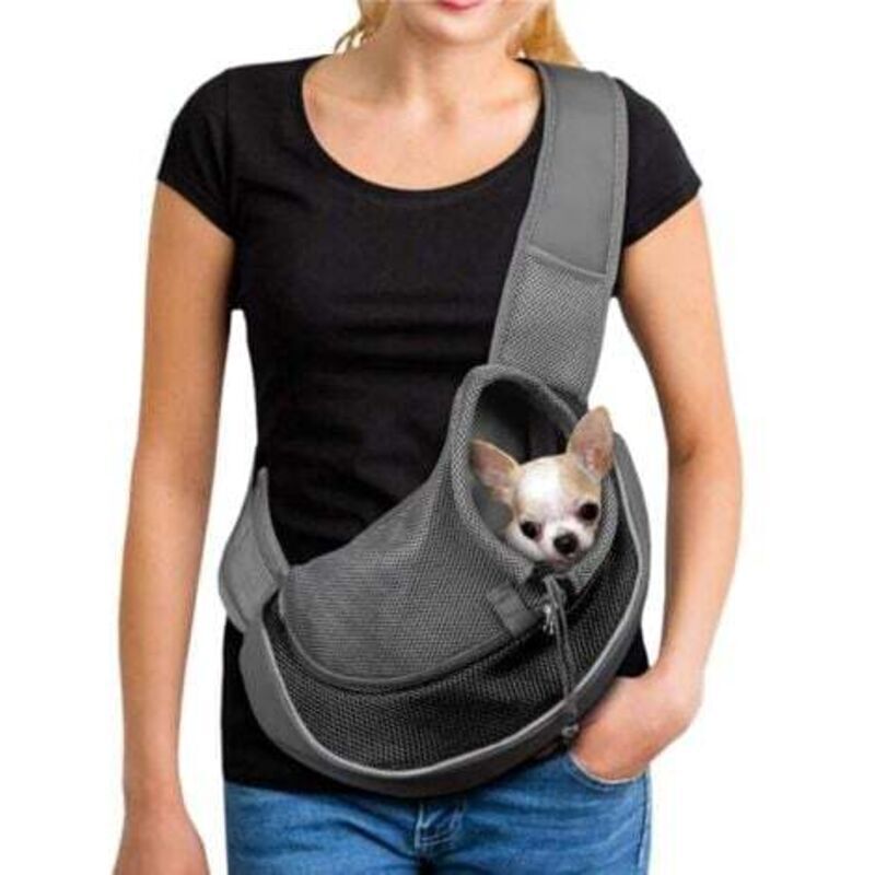 Borsa Per Il Trasporto Di Cani, Borsa A Tracolla In Rete Traspirante Per Cani E Gatti, Borsa A Tracolla Per Cuccioli, Borsa A Tracolla Regolabile, Borsa Da Viaggio Per Piccoli Animali, Cane, L