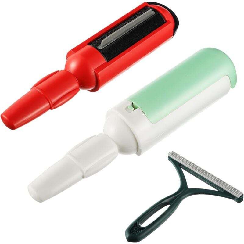 Set Di Due Spazzole Per Peli Di Animali, Spazzola Anti-pelo Di Animali, Spazzola Adesiva Per Peli Di Animali, Rimuovi Peli Magico Riutilizzabile (2 Spazzole Per Peli Di Animali + 1 Spazzola Per Gatti)
