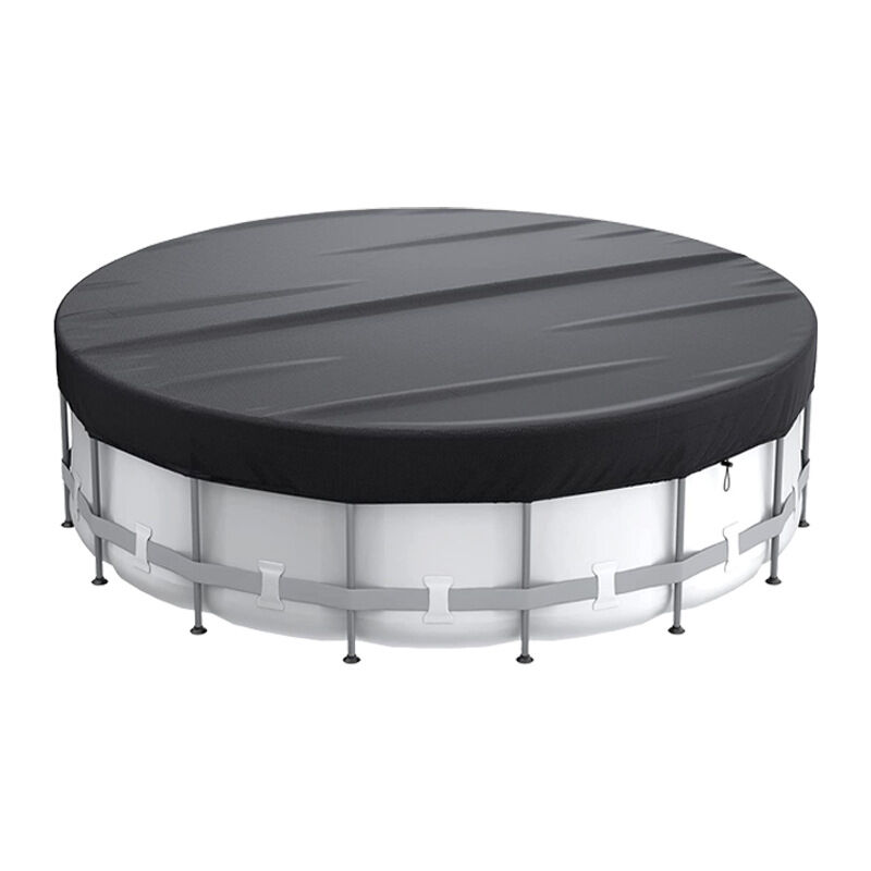 Copertura Per Piscina, Piscina In Legno Fuori Terra, Copertura Per Piscina Rotonda 420d Per Vasca Idromassaggio, Vasca Idromassaggio E Piscina Fuori Terra, Copertura Antipolvere Per Piscina A Bolle Co