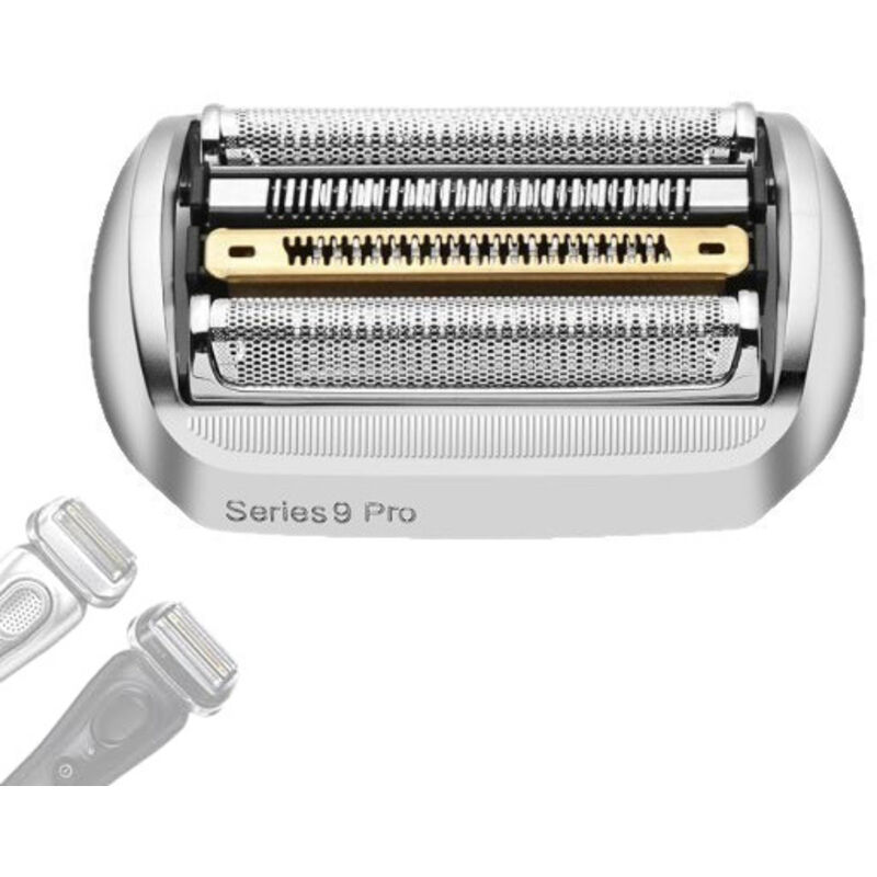[non Utilizzato] Testina Per Rasoio Elettrico Braun Series 9, Compatibile Con Testina Per Rasoio Braun Series 9, Ricambio In Argento Per Testina Per Rasoio Elettrico, Lame Di Ricambio, 92s/92m/92b/94m