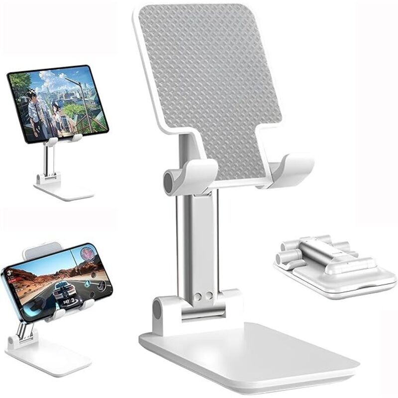 Supporto Per Cellulare Pieghevole Regolabile Innovativo Da 2 Pezzi, Supporto Per Telefono Cellulare, Supporto Per Telefono Cellulare Da Tavolo, Supporto Da Scrivania Per Iphone, Ipad, Samsung Mini Iph