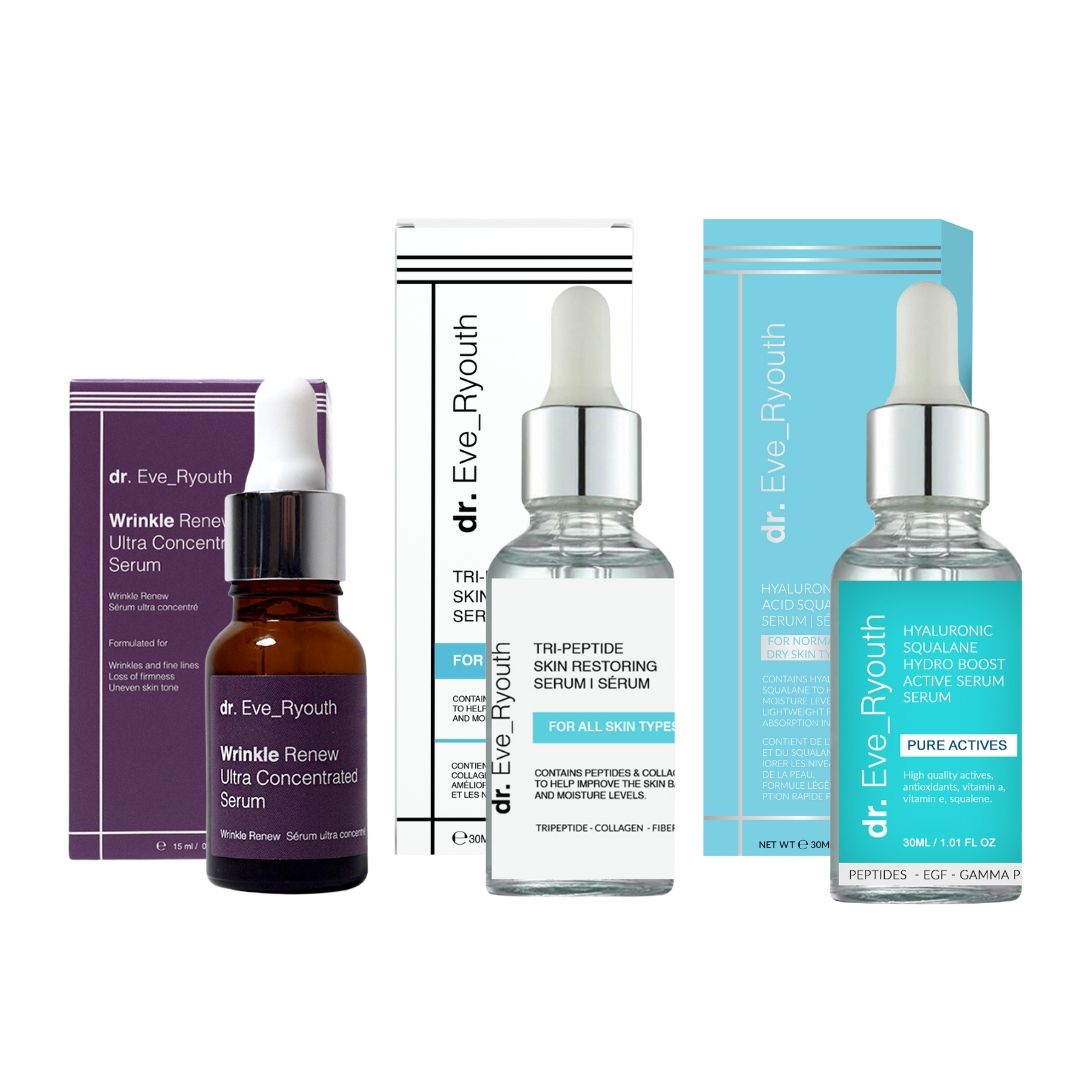 Dr. Eve_Ryouth Set siero antirughe + ialuronico peptide 75 ml