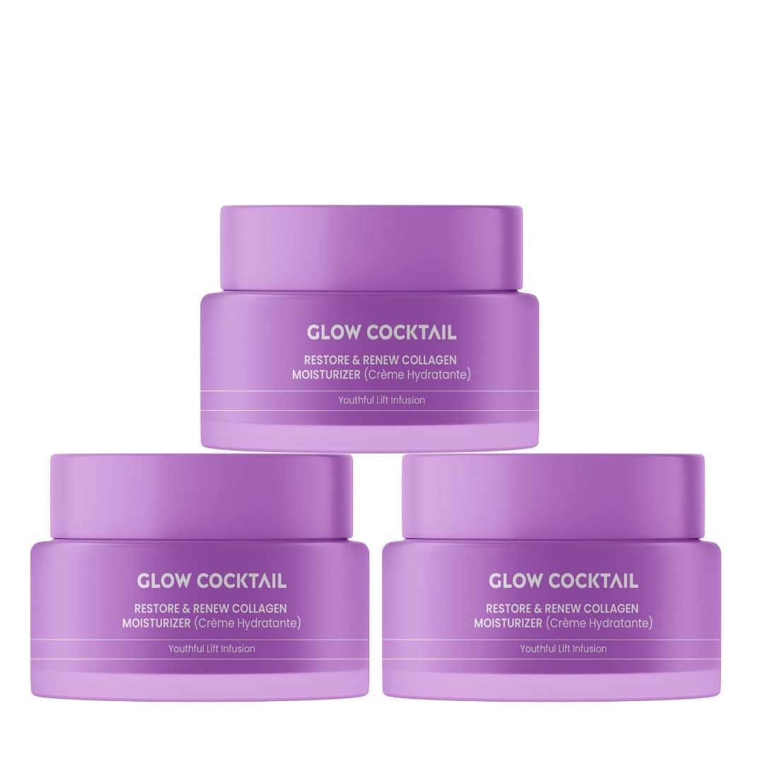 Glow Cocktail Trio idratante al collagene Restore & Renew 150 ml