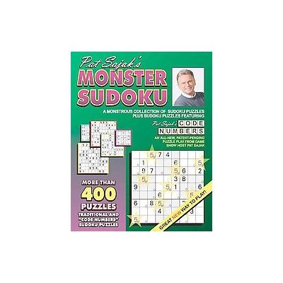 Pat Sajak's Monster Sudoku by Pat Sajak (Paperback - Triumph Books)
