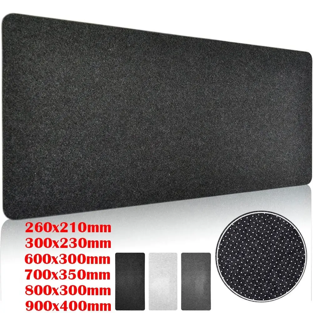 Große Wollfilz Maus Pad Home Office Computer Schreibtisch Schutz Laptop Tisch Matte Nicht-slip Tastatur Mäuse Matte Gaming zubehör
