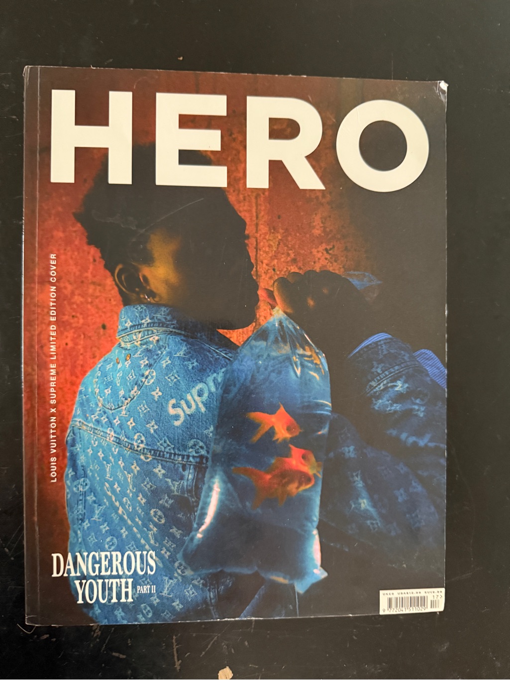 Louis Vuitton Accents | The Supreme X Louis Vuitton Hero Magazine | Color: Blue/Orange | Size: Os