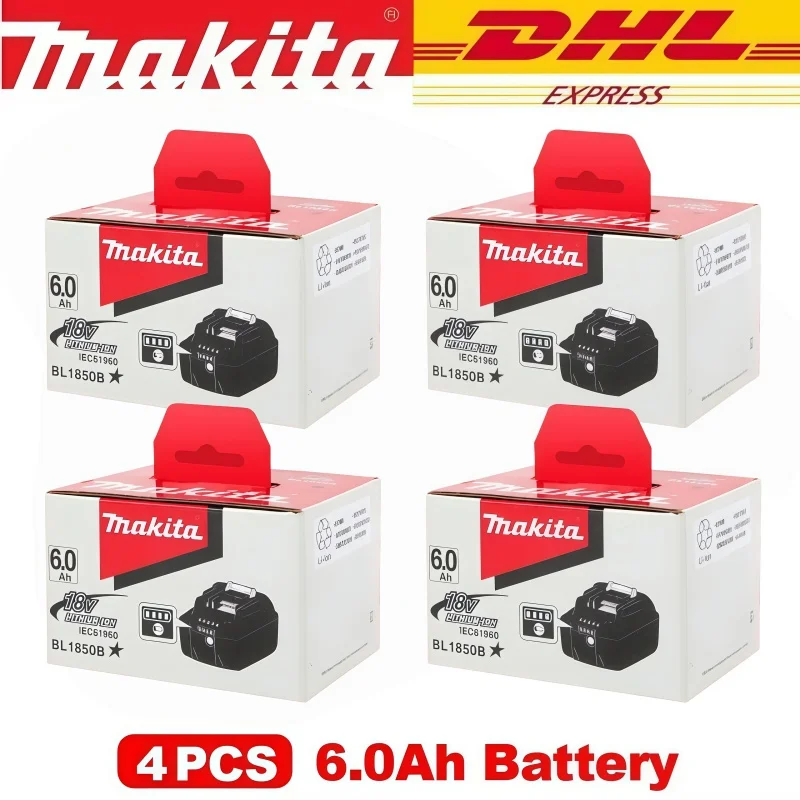 100% Original 18V Makita 6Ah Makita Akku BL1840 BL1830B BL1850B Ersatz-Lithium-Akku Image