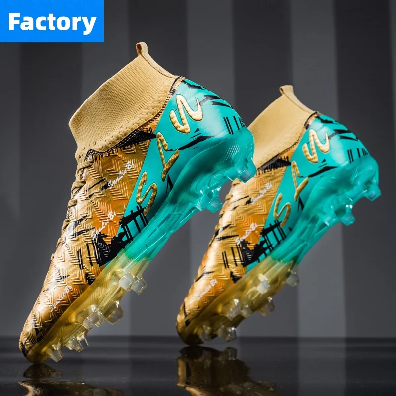 Professionelle Fußballschuhe Herren Fußballschuhe Society Fußballschuhe FG Ultraleichte Trainings-Fußballschuhe Outdoor-Sportschuhe