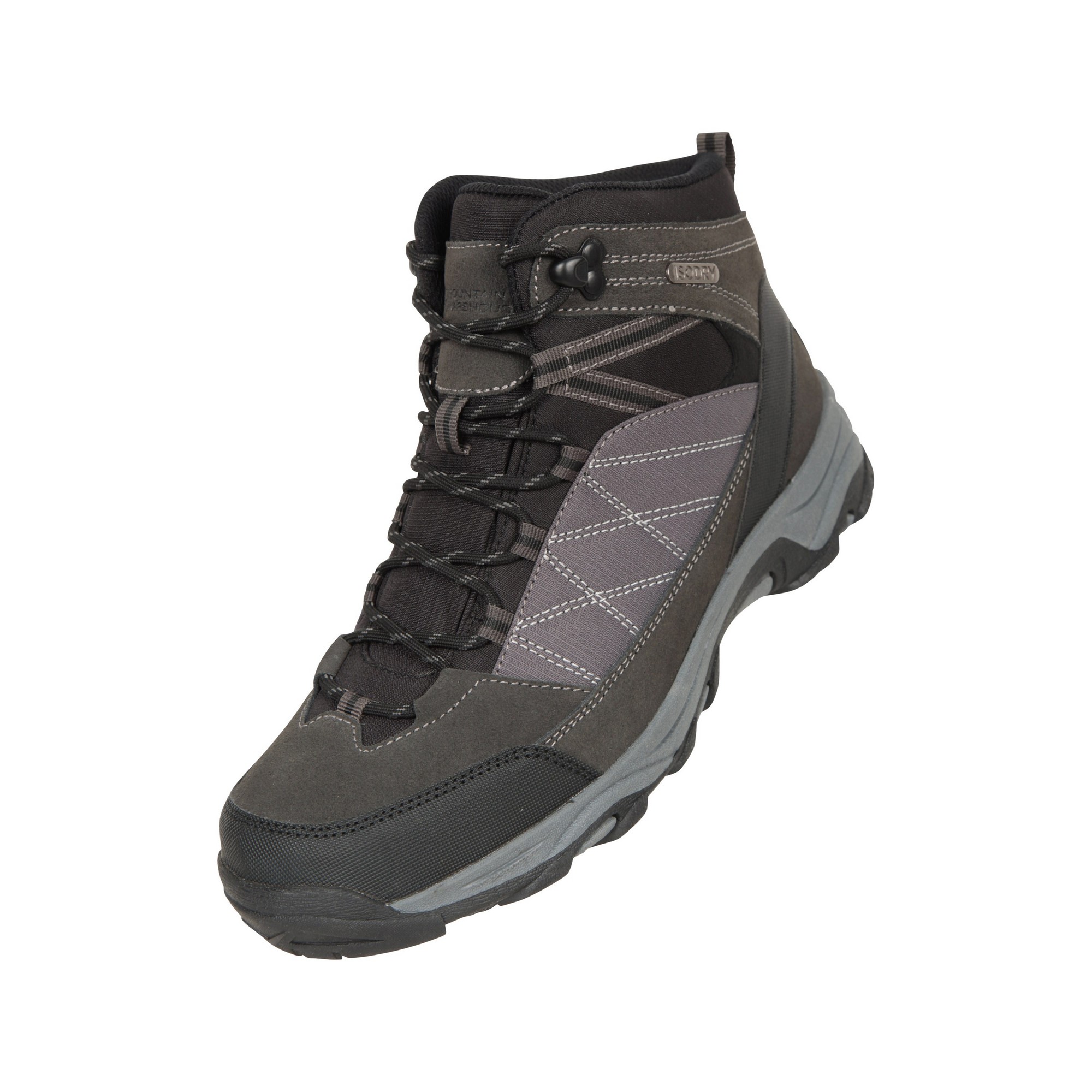 Mountain Warehouse Womens/Ladies Rapid Suede Wasserdichte Wanderschuhe (Schwarz)