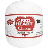 Red HeartÂ® Classic White Cotton Yarn 1000 Yds Size 10