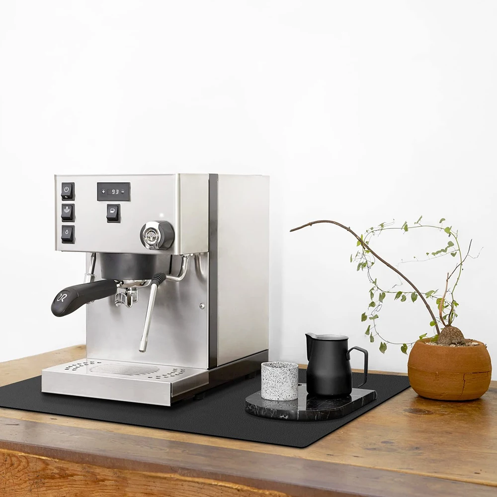 Superabsorbierende Kaffeematte Anti-Versickerung Wärmeisolierend und Rutschfest Küchen-Arbeitsplatten-Tischset Küchen-Kaffeebar-Zubehör Image