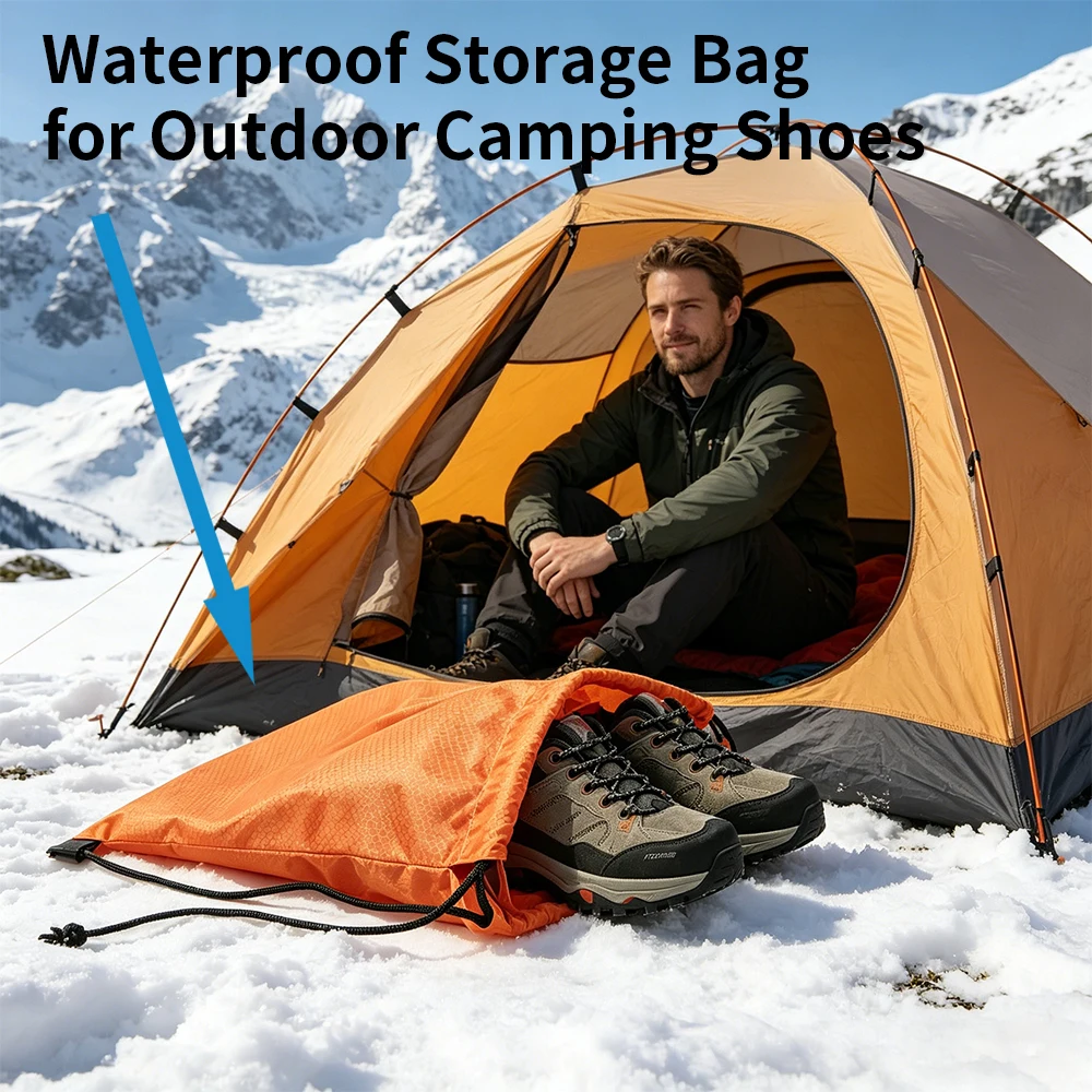 Schuhe Wasserdichte Tasche Camper-Zubehör Campingausrüstung Reise-Campingausrüstung Zelte Unterstände Wandern Sport Unterhaltung Image