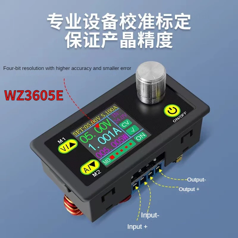 WZ3605E DC DC Buck Boost Converter CC CV 36V 5A Leistungsmodul Einstellbar Geregelte Laborstromversorgung Voltmeter Amperemeter Image