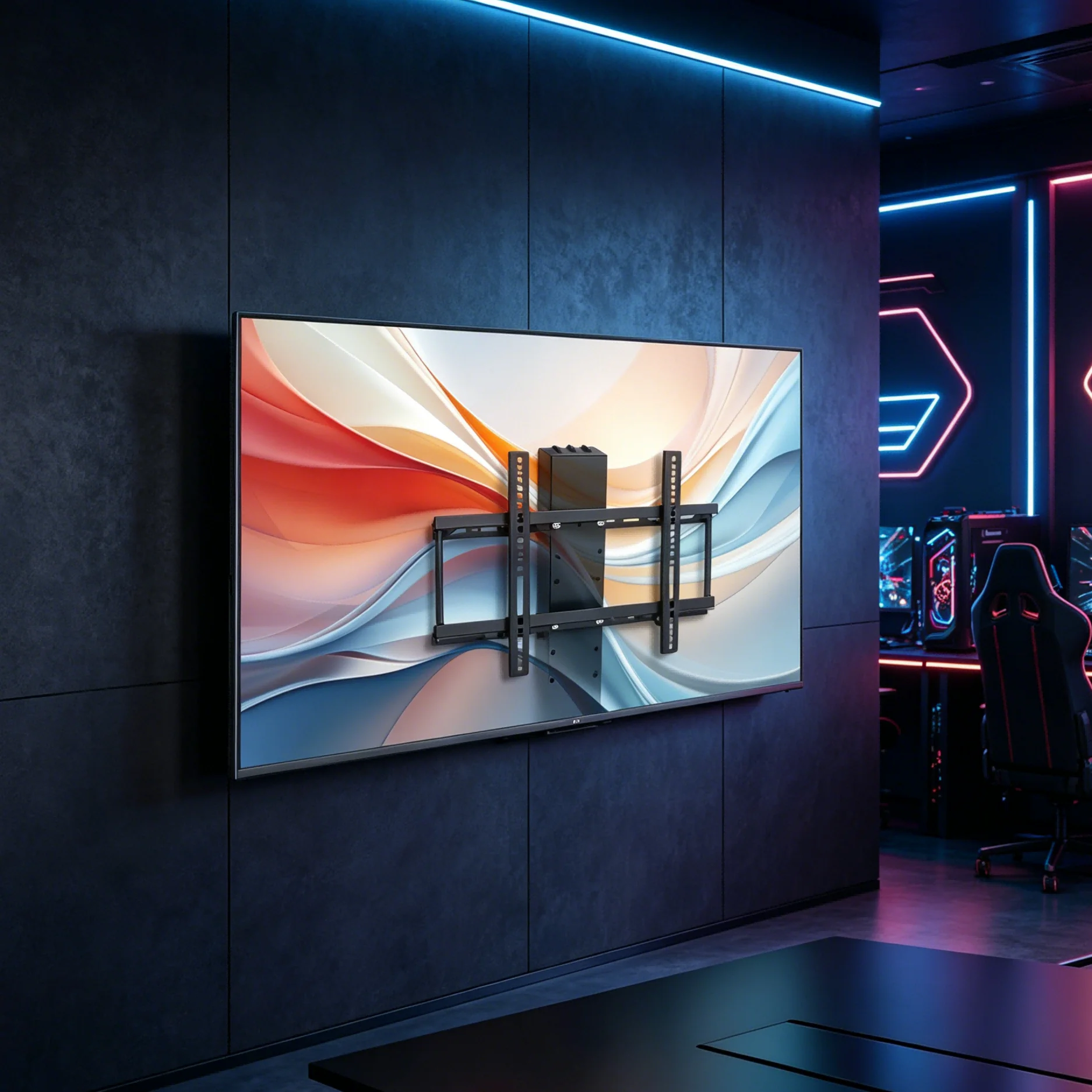 Verstellbare TV-Halterung Fernbedienung TV-Lift Schwerlast-TV-Lift Motorisierter TV-Ständer für Heim und Büro TV-Lift-Mechanismus
