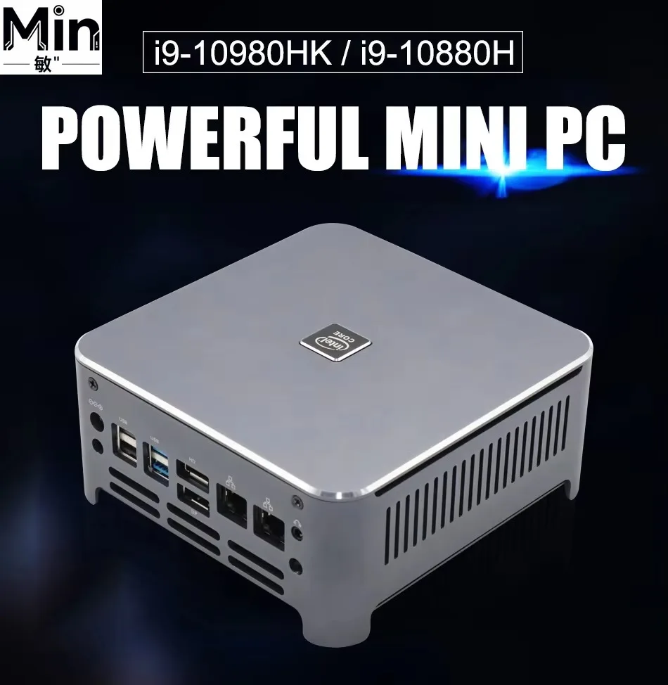 Gaming-PC I9-10880H DDR4 64GB NVMe SSD DP HD Type-C Desktop-Computer
