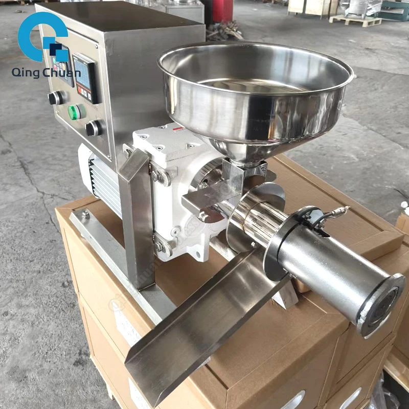 Ölpresse 3000W Kommerzielle Samenpresse 15-20Kg pro Stunde Sesam-Sojabohnen-Erdnuss-Extraktor Image