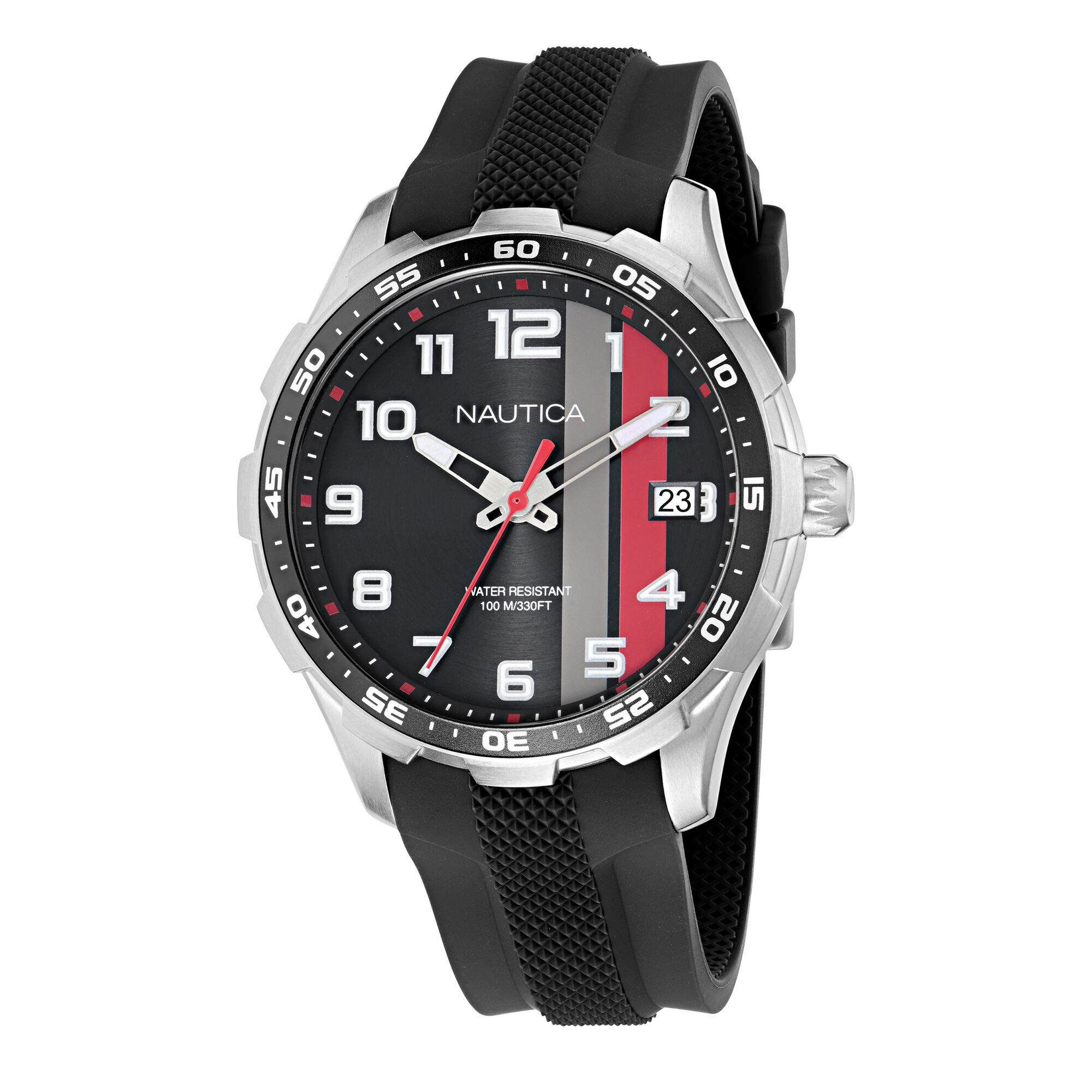Nst Small 3-Hand Watch With Silicone Strap