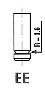 FRECCIA Einlassventil r6153scr für Fiat Image