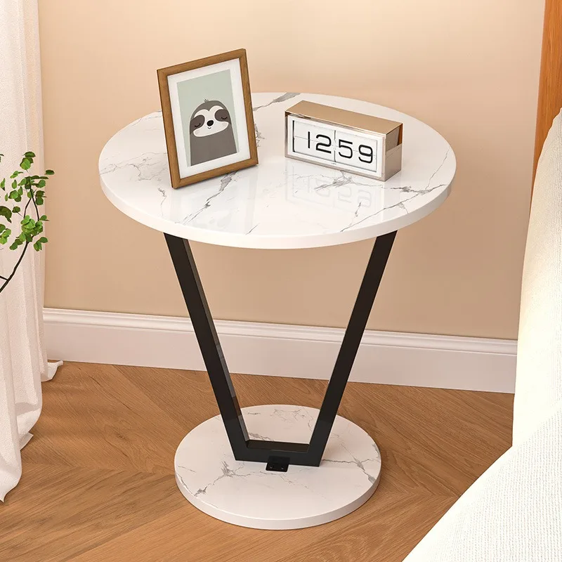 Sofa kleiner Tisch Seite paar leichte Luxus High-End-Wohnzimmer kleiner Couchtisch Schlafzimmer Nachttisch Ecke paar runde Tische