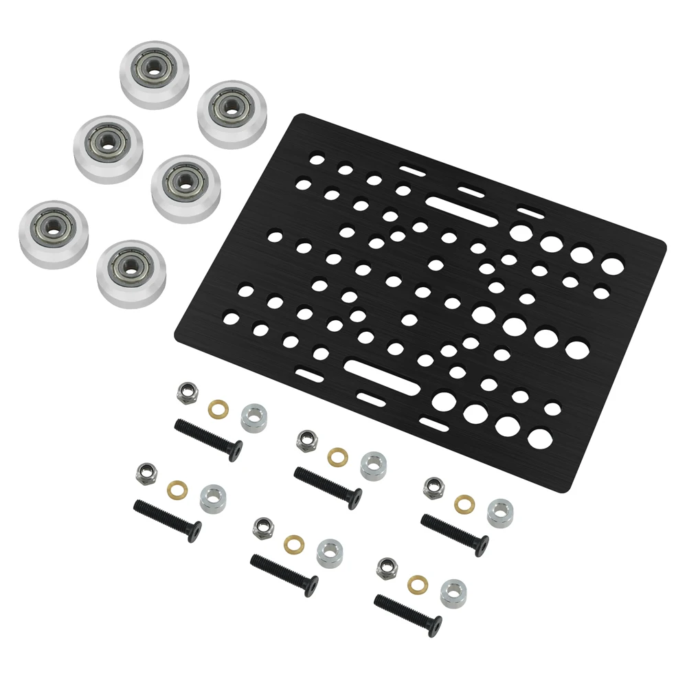 V-Slot Gantry Set 20-80mm Gantry Platte mit Rädern für Aluminiumprofile V-Slot Aluminiumplatte Kits Gantry Plat 3D-Drucker Teil Image