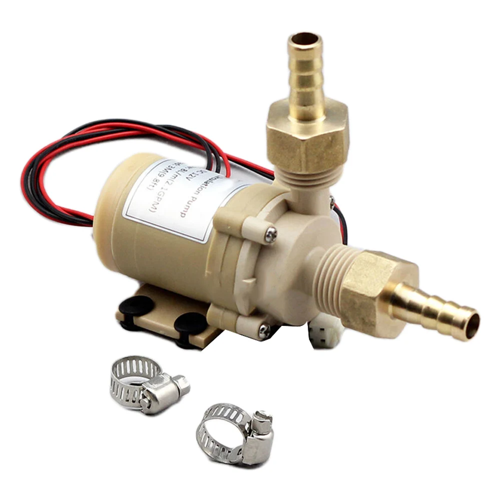 12V DC Solar Bürstenlosen Motor Warmwasserpumpe Solar Wasserpumpe Hohe Temperatur Beständig Solar DC Motor Wasser Umwälzpumpe
