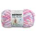 Bernat Baby Blanket 6 Super Bulky Polyester Yarn Pink/Blue Ombre 3.5oz/100g 72 Yards