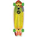 Santa Cruz Landshark 1111855 Skateboard Longboard 8.8 x 27.7 Inches White/Rasta