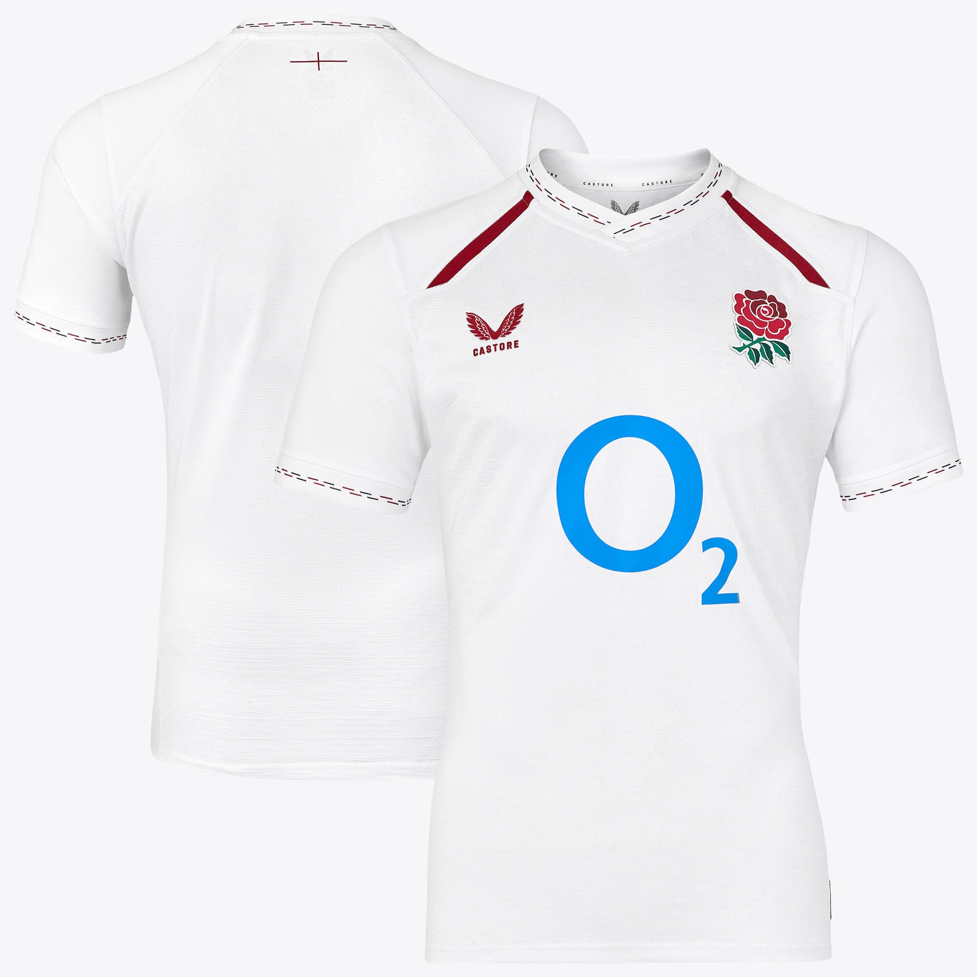 Maillot réplique Angleterre Rugby Domicile Pro 2026/27 - Blanc - Junior