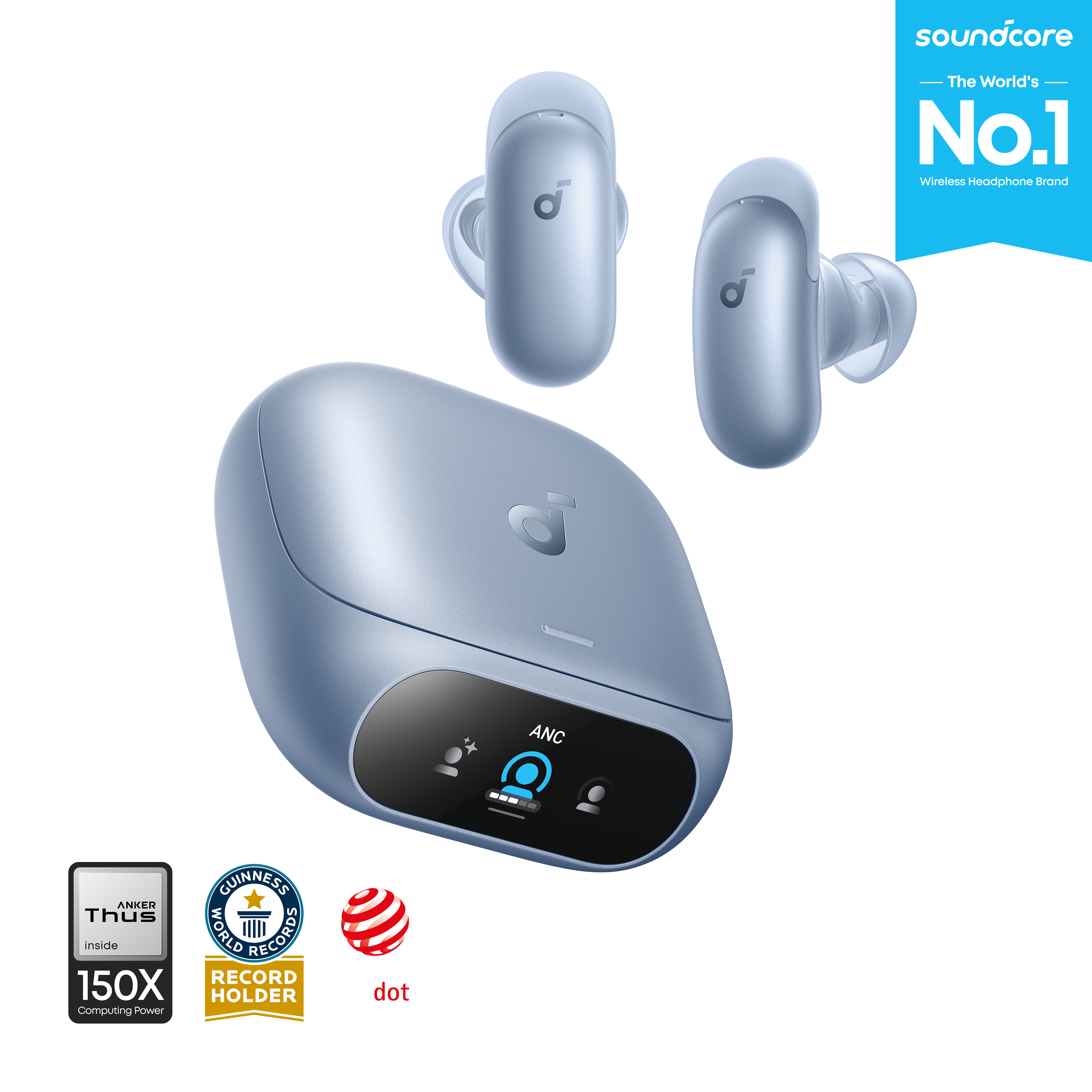 soundcore Liberty 5 Pro | Noise Cancelling Earbuds for Clear Calls