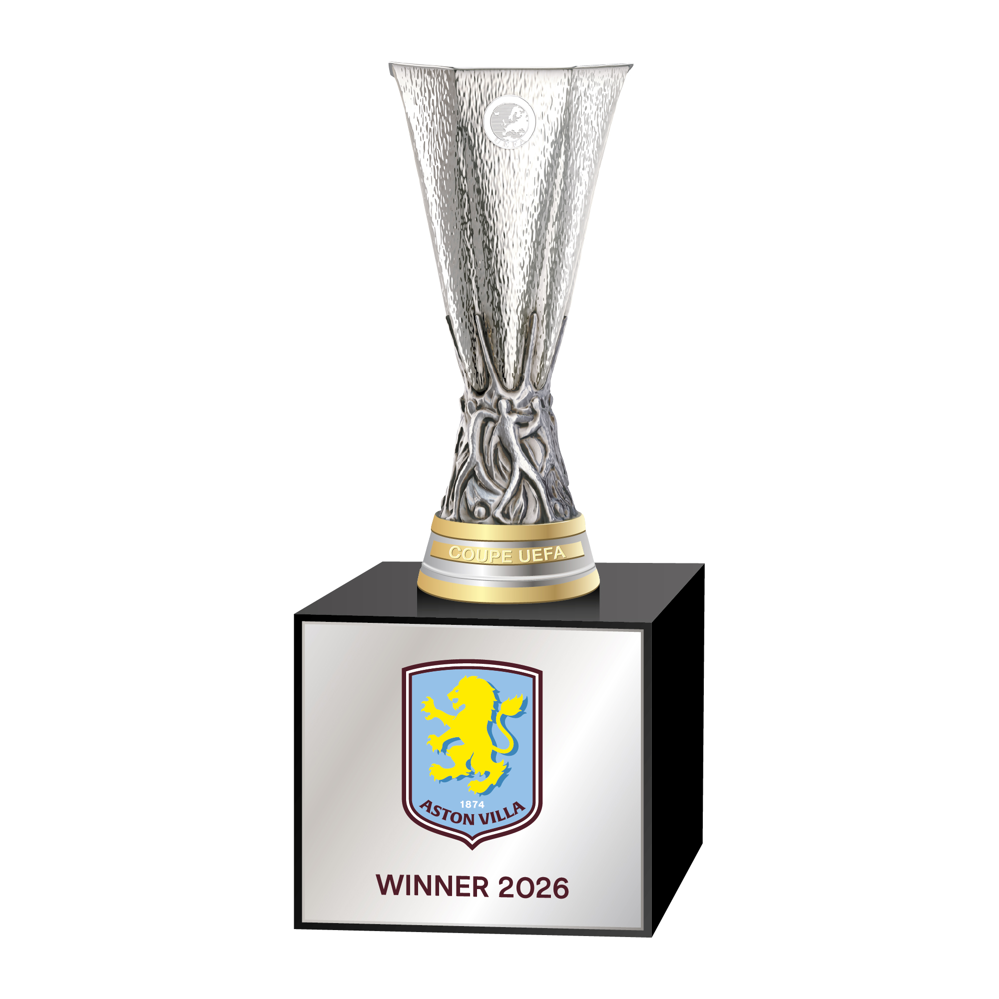 "Aston Villa UEFA Europa League Istanbul Finale 2026 – Siegerpokal (45 mm)" Image