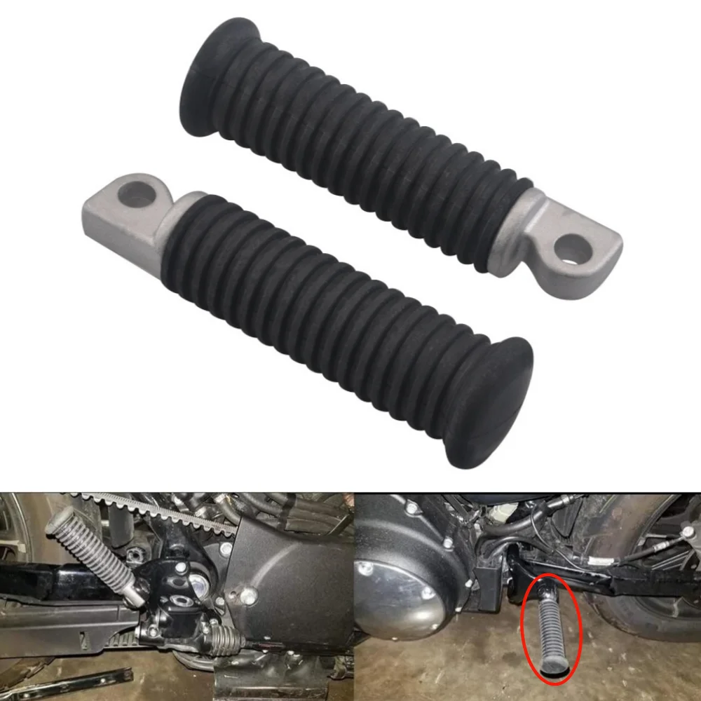 Motorrad hinten Beifahrer Fußrasten Fuß stütze Pedal für Harley Davidson Sportster 2004 2013 Eisen 48 72 Super low 2014-2018