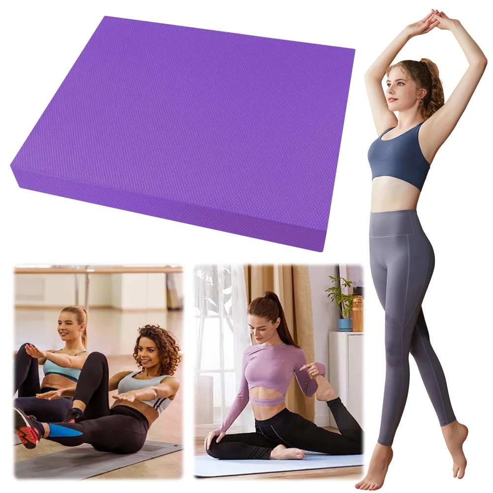 Fitness Matte Verdickte Übung Balance Pad Fitness Balancing Pad Schaum Kissen Matte für Yoga Pilates Stretching