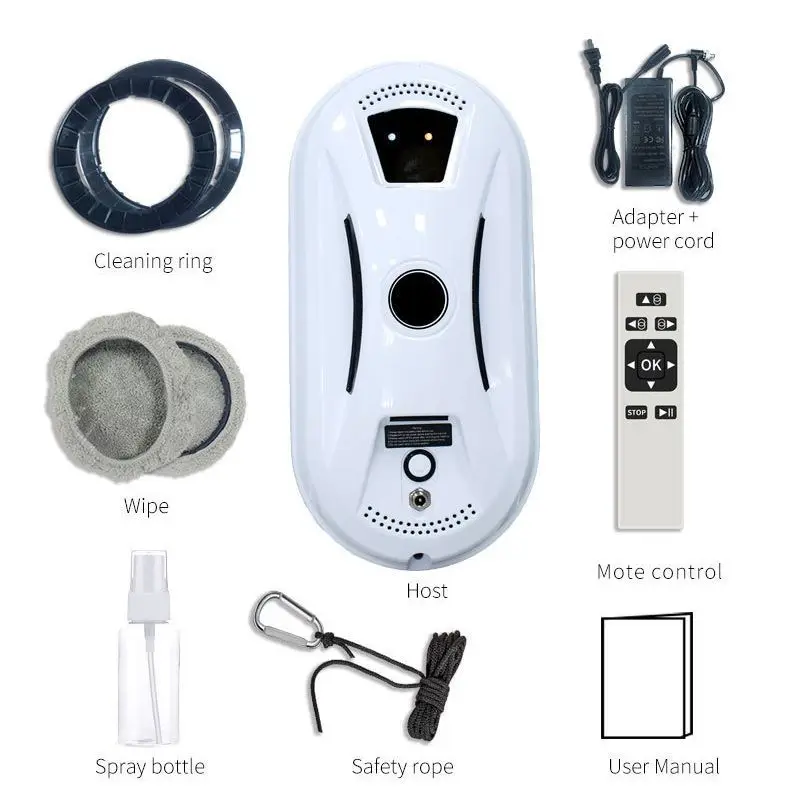Robot nettoyeur de vitres, robot nettoyeur ultra-fin, robot nettoyeur de vitres, robot nettoyeur de vitres