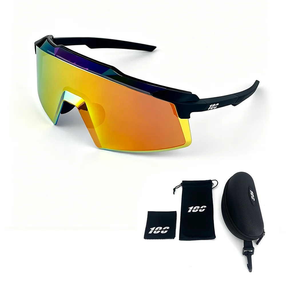 Trendige UV400 Sonnenbrille für Radfahrer, Herren und Damen, MTB Outdoor-Fahrradbrille, Sport-Kletterbrille, Schutzbrille, Fahrradbrille Image