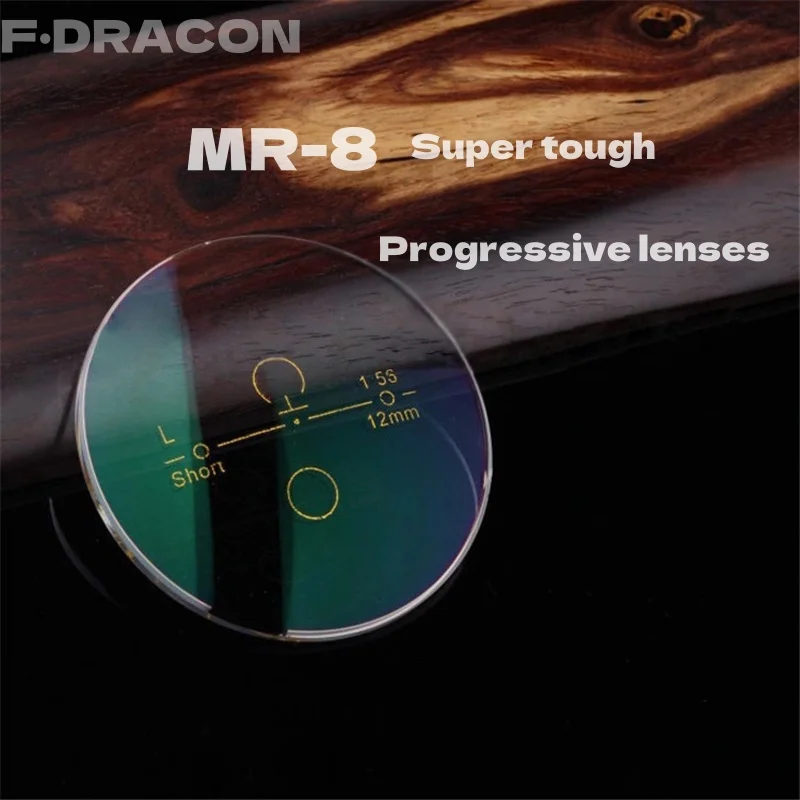 MR-8 rahmenlose Brille spezielle ultra harte und ultra dünne Gleit sicht gläser hochfeste verschreibung pflicht ige Multifokal linsen Image