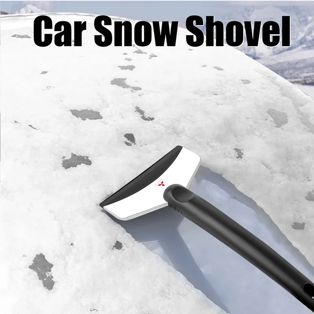 Auto Schnee Schaufel Winter Windschutzscheibe Abtauen Eis Schaber Werkzeug Auto Zubehör Für Mitsubishi Ralliart X EX ASX L200 Colt Pajero Image