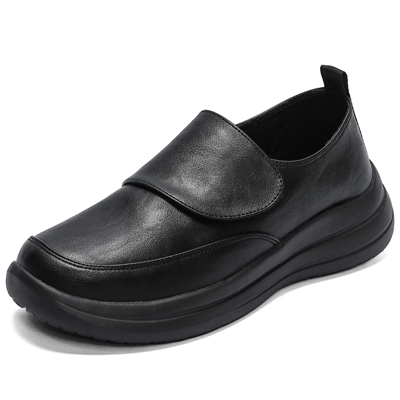 Outdoor Herren Business Casual Schuhe Handgefertigte Loafer Gummisohle Leder Schuhwerk Mokassins Büro Freizeit Herren Trekking Schuhe