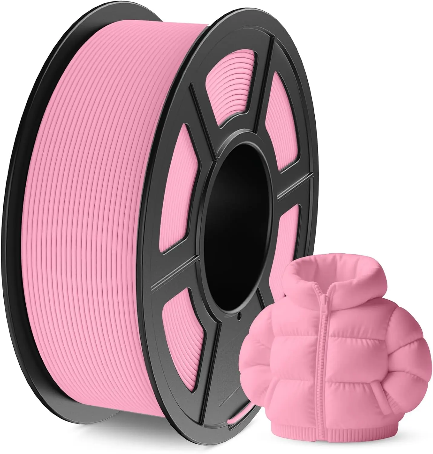 TPU Rosa 3D-Drucker Filament Bundle 1,75mm Filajoy3D 95A Flexibles Weiches TPU 3D-Druck Filament 250g Image