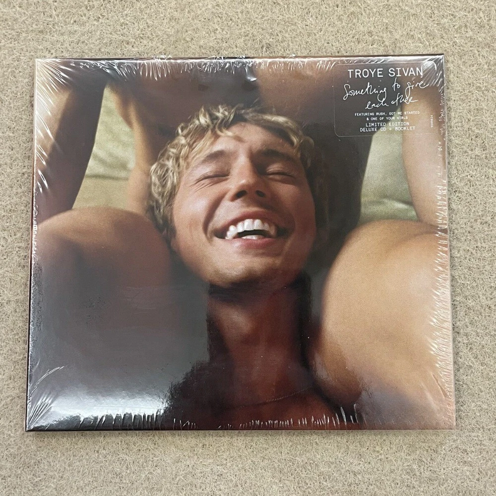 Troye Sivan Something To Give Each Other CD 2023 Pop Dance Album Rush One Of Your Girls 10 Tracks Neu Versiegelte Schallplatte Party Image